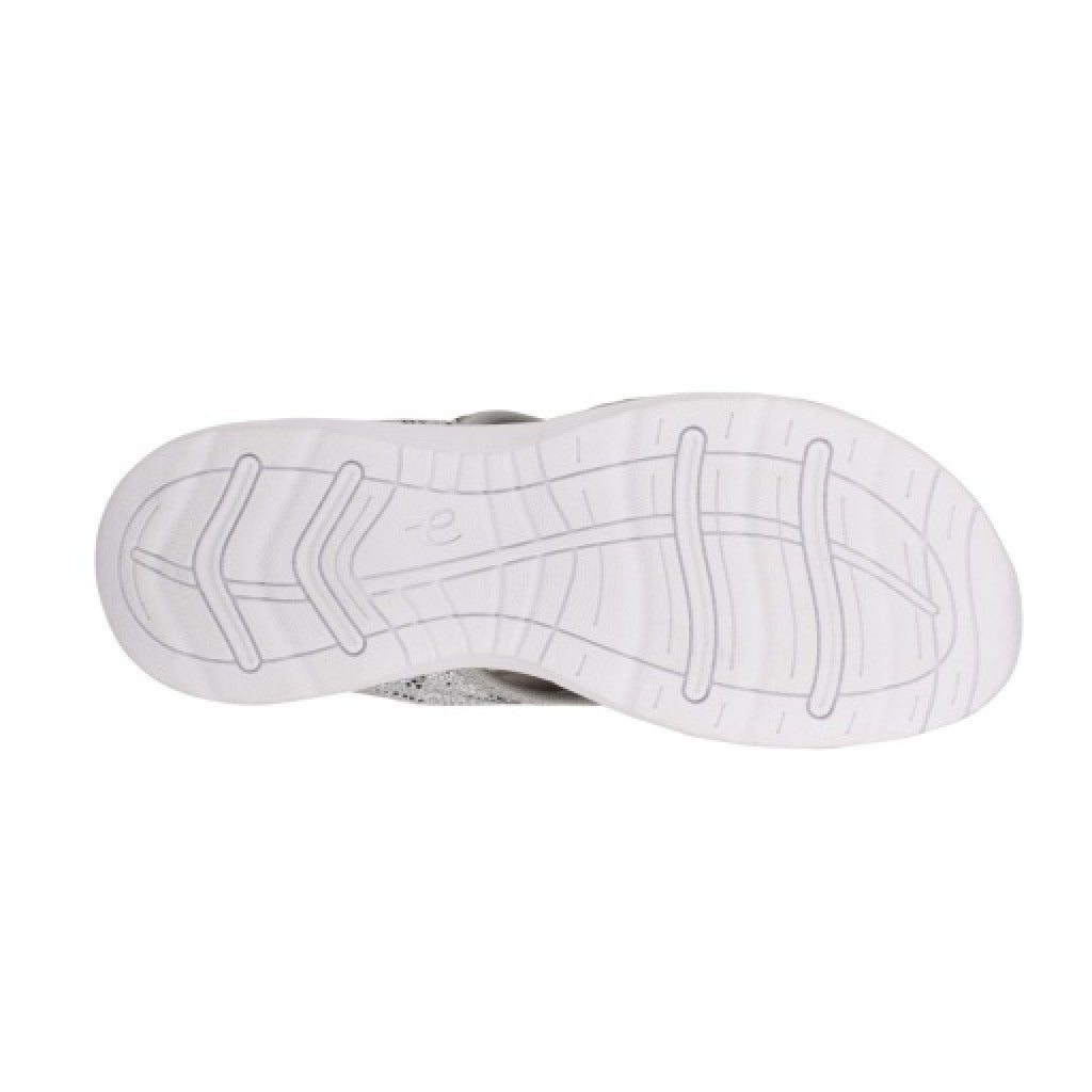 Easy Spirit Traciee Cushioned Arch-Support Women's Slip On Sandal - Silver - 4