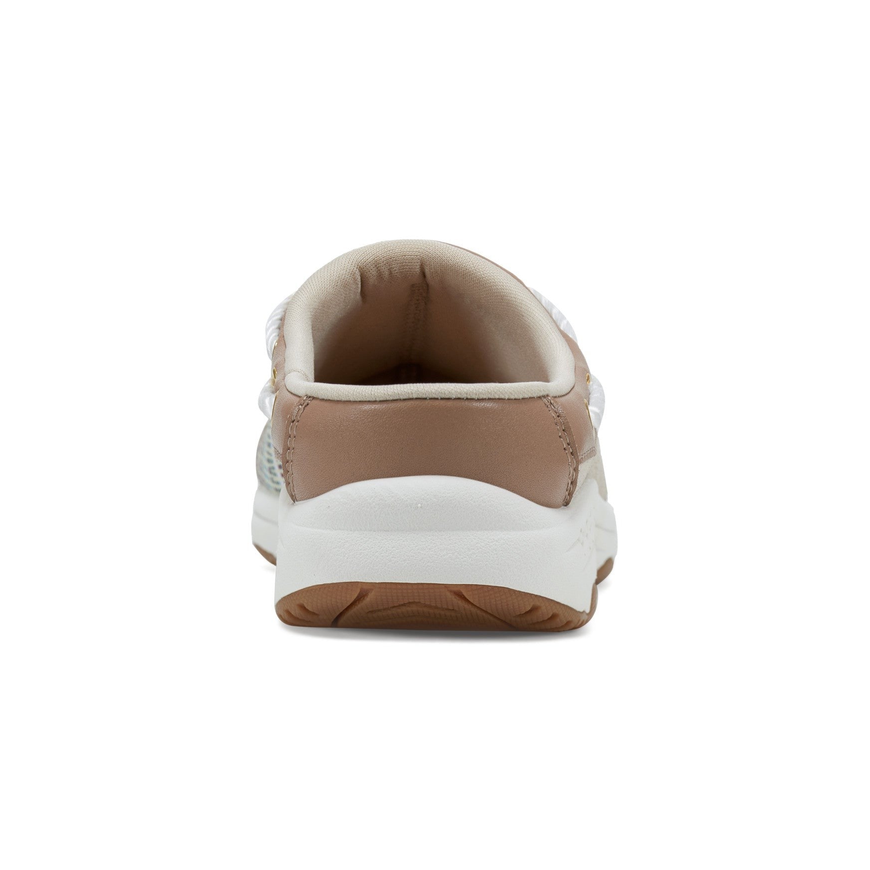 Easy Spirit Travelport Athletic Cushioned Arch-Support Slip-On Women's Clog - Natural Multi - 4