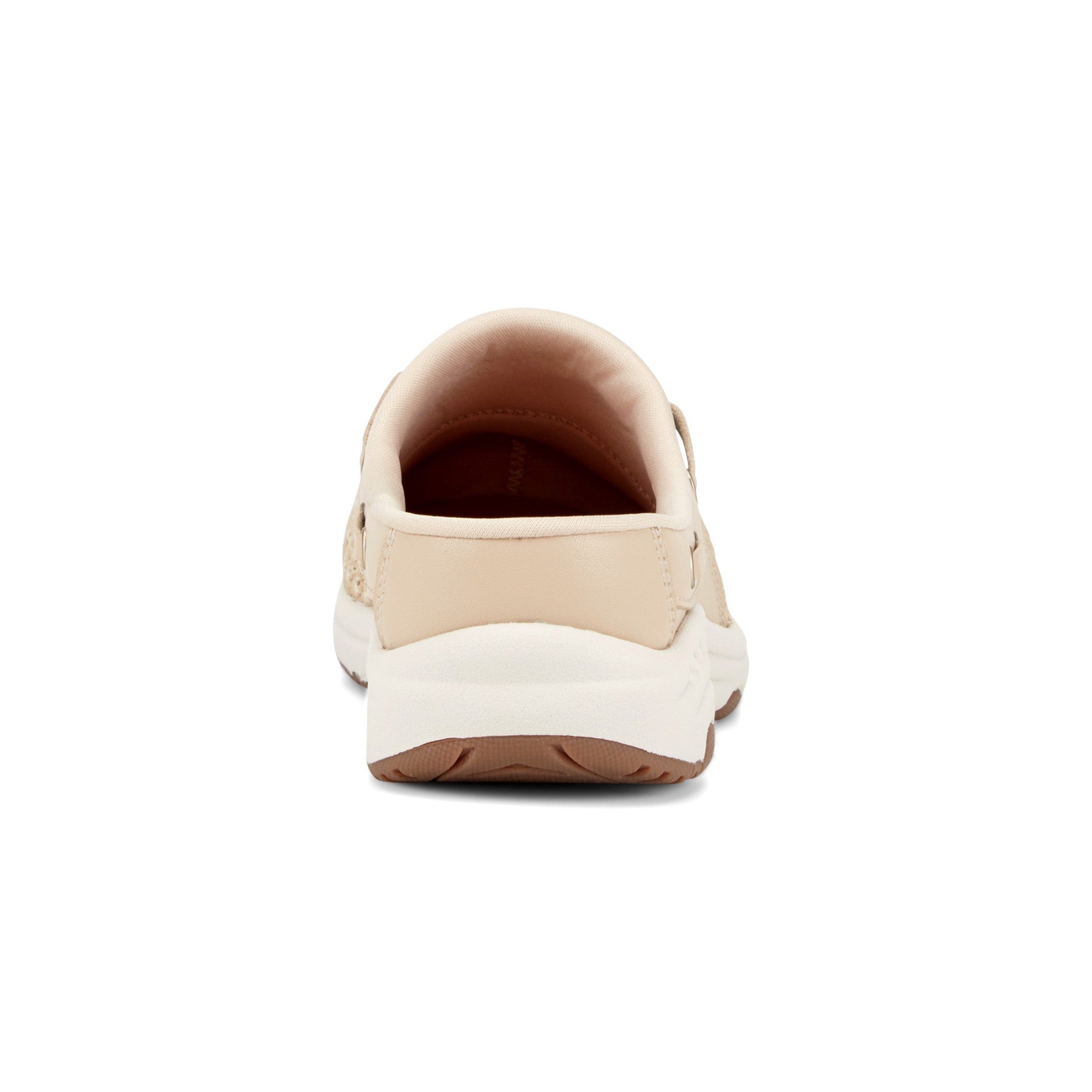 Easy Spirit Travelport Cushioned Arch Support Women's Clog - Light Natural - 4