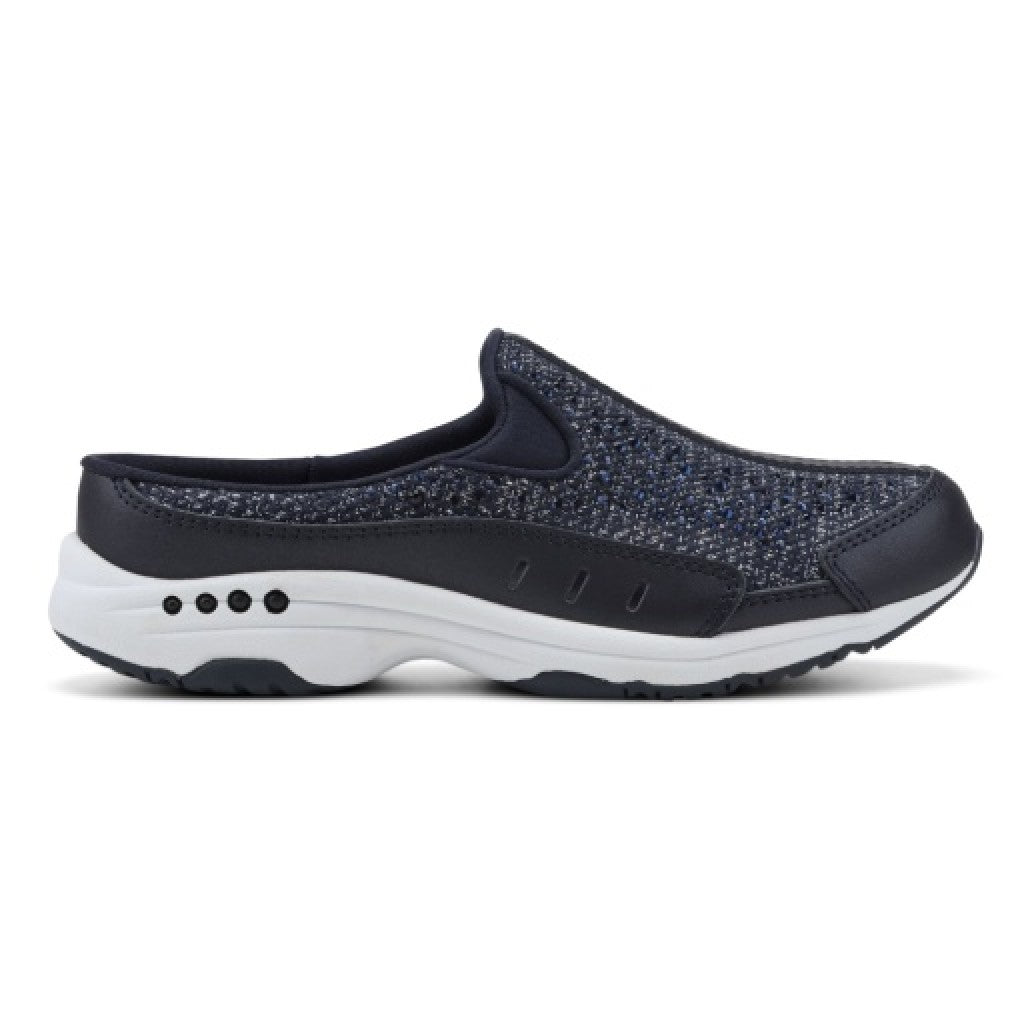 Easy Spirit Travelsparkle Athletic Cushioned Arch Support Women's Slip-On Clog - Dark Blue - 2