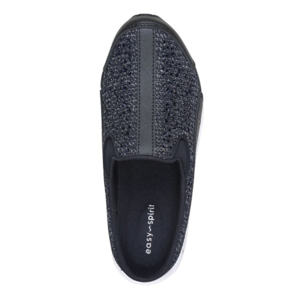 Easy Spirit Travelsparkle Athletic Cushioned Arch Support Women's Slip-On Clog - Dark Blue - 6