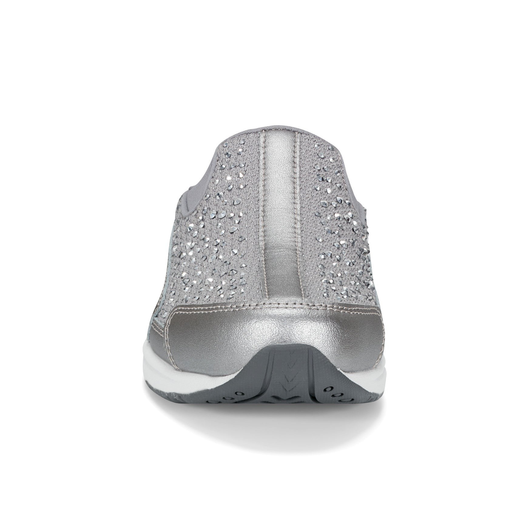 Easy Spirit Travelsparkle Athletic Cushioned Arch Support Women's Slip-On Clog - Medium Grey - 3