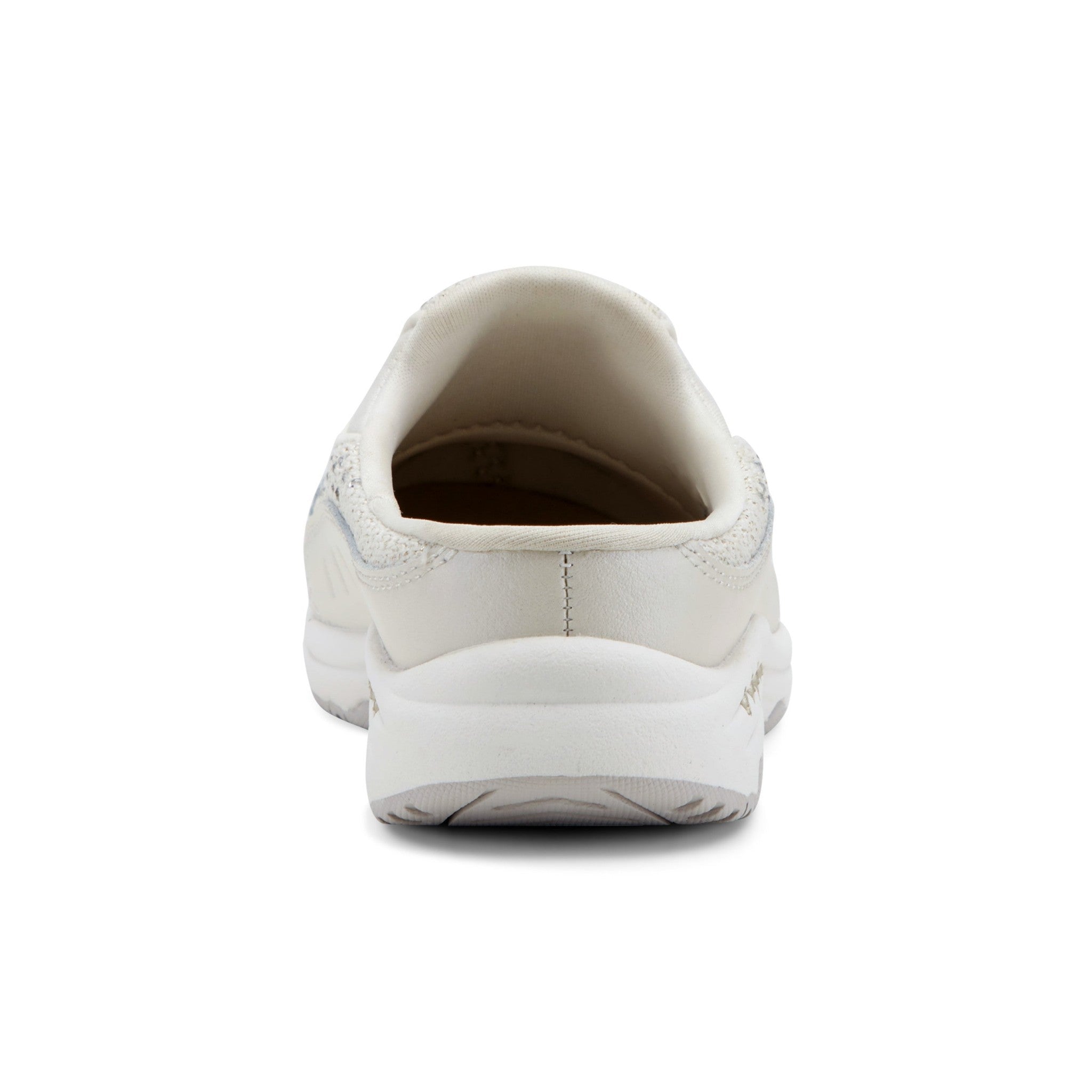 Easy Spirit Travelsparkle Athletic Cushioned Arch Support Women's Slip-On Clog - White - 4