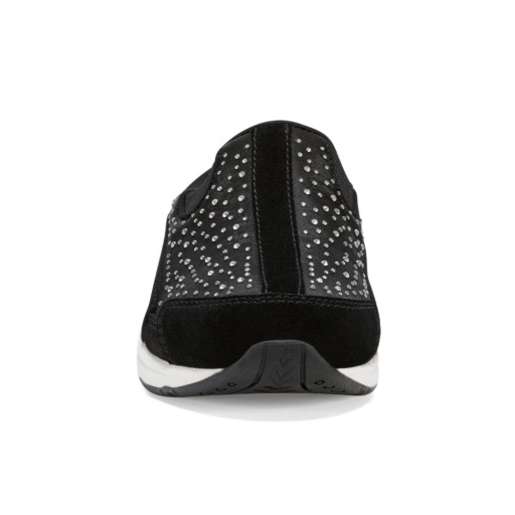 Easy Spirit Travelstone Athletic Cushioned Arch-Support Comfort Women's Slip-On Mule - Black - 3