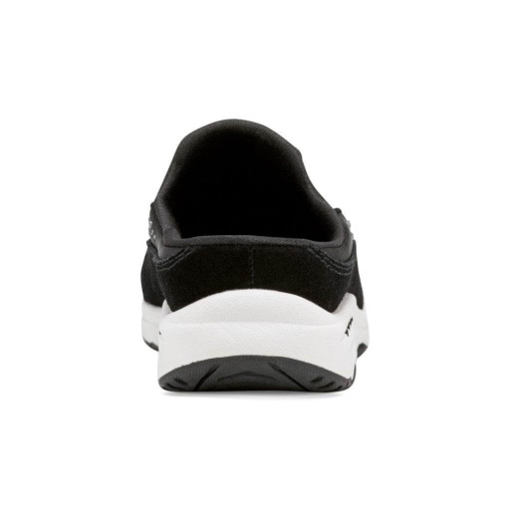 Easy Spirit Travelstone Athletic Cushioned Arch-Support Comfort Women's Slip-On Mule - Black - 4