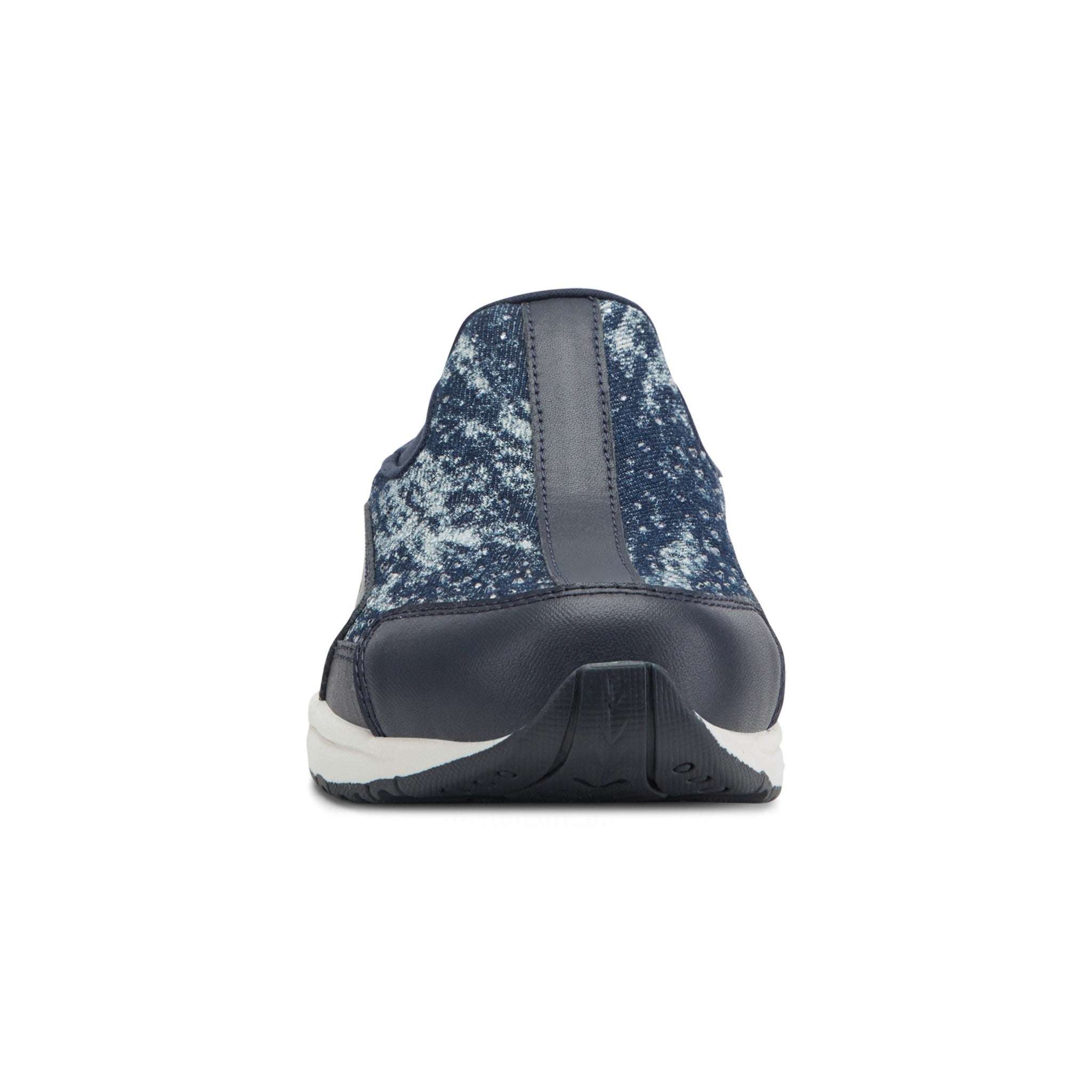 Easy Spirit Travelstone Athletic Cushioned Arch-Support Comfort Women's Slip-On Mule - Dark Blue Denim Stone - 3