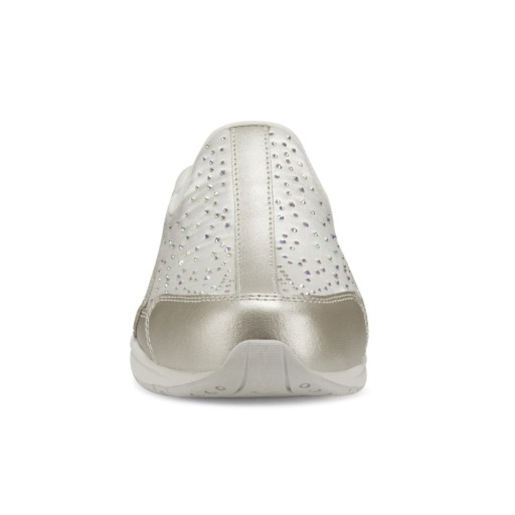 Easy Spirit Travelstone Athletic Cushioned Arch-Support Comfort Women's Slip-On Mule - Gold - 3