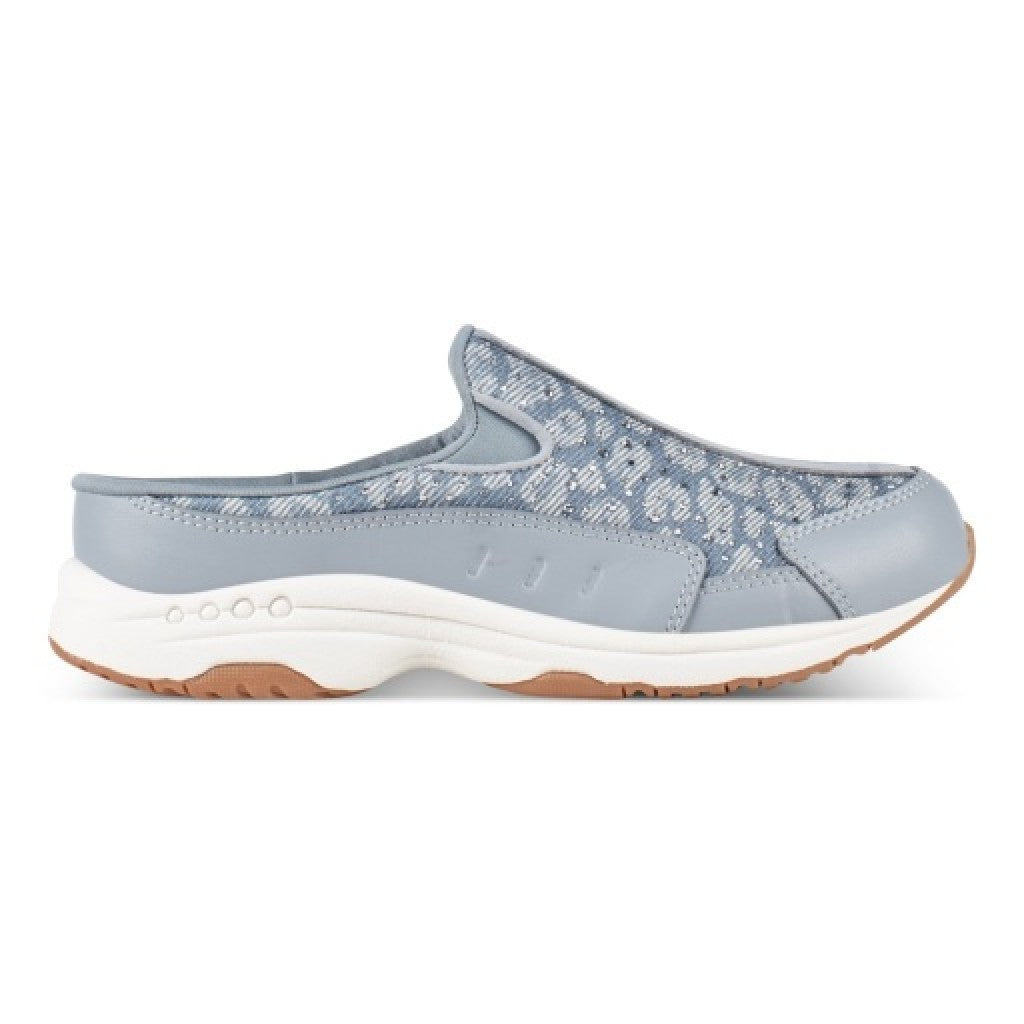 Easy Spirit Travelstone Athletic Cushioned Arch-Support Comfort Women's Slip-On Mule - Medium Blue - 2