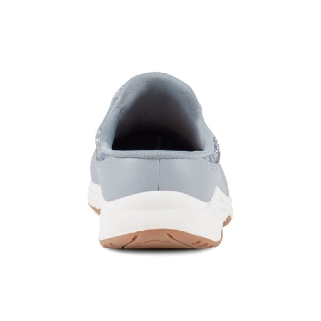 Easy Spirit Travelstone Athletic Cushioned Arch-Support Comfort Women's Slip-On Mule - Medium Blue - 4
