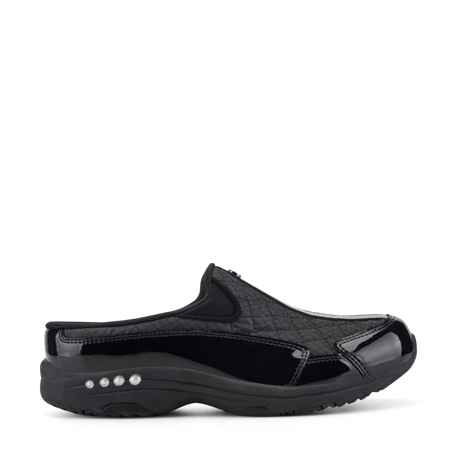 Black/silver Patent