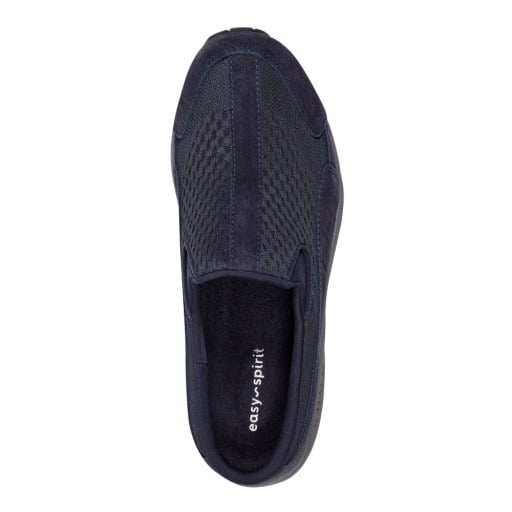 Easy Spirit Traveltime Athletic Cushioned Arch Support Women's Slip-On Mule Dark Blue 4