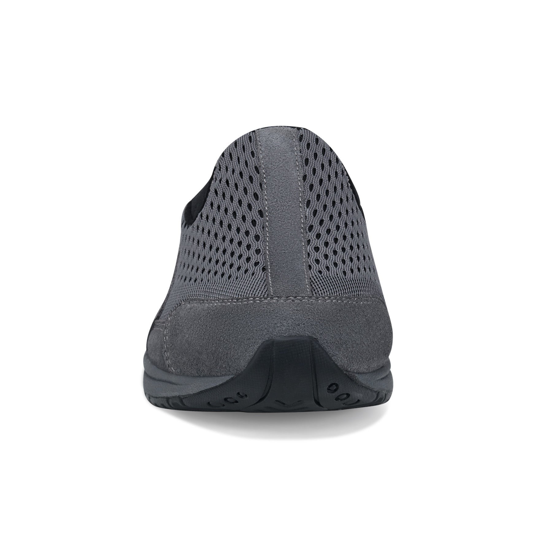 Easy Spirit Traveltime Athletic Cushioned Arch Support Women's Slip-On Mule - Dark Grey Mesh - 3