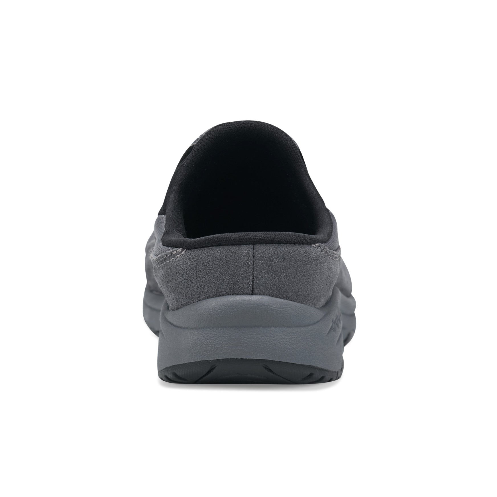 Easy Spirit Traveltime Athletic Cushioned Arch Support Women's Slip-On Mule - Dark Grey Mesh - 4