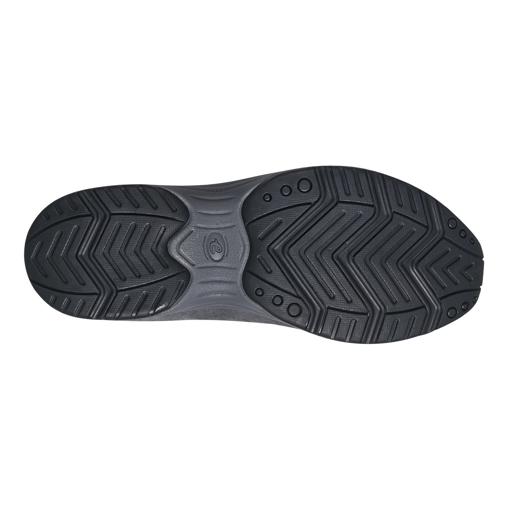 Easy Spirit Traveltime Athletic Cushioned Arch Support Women's Slip-On Mule - Dark Grey Mesh - 5