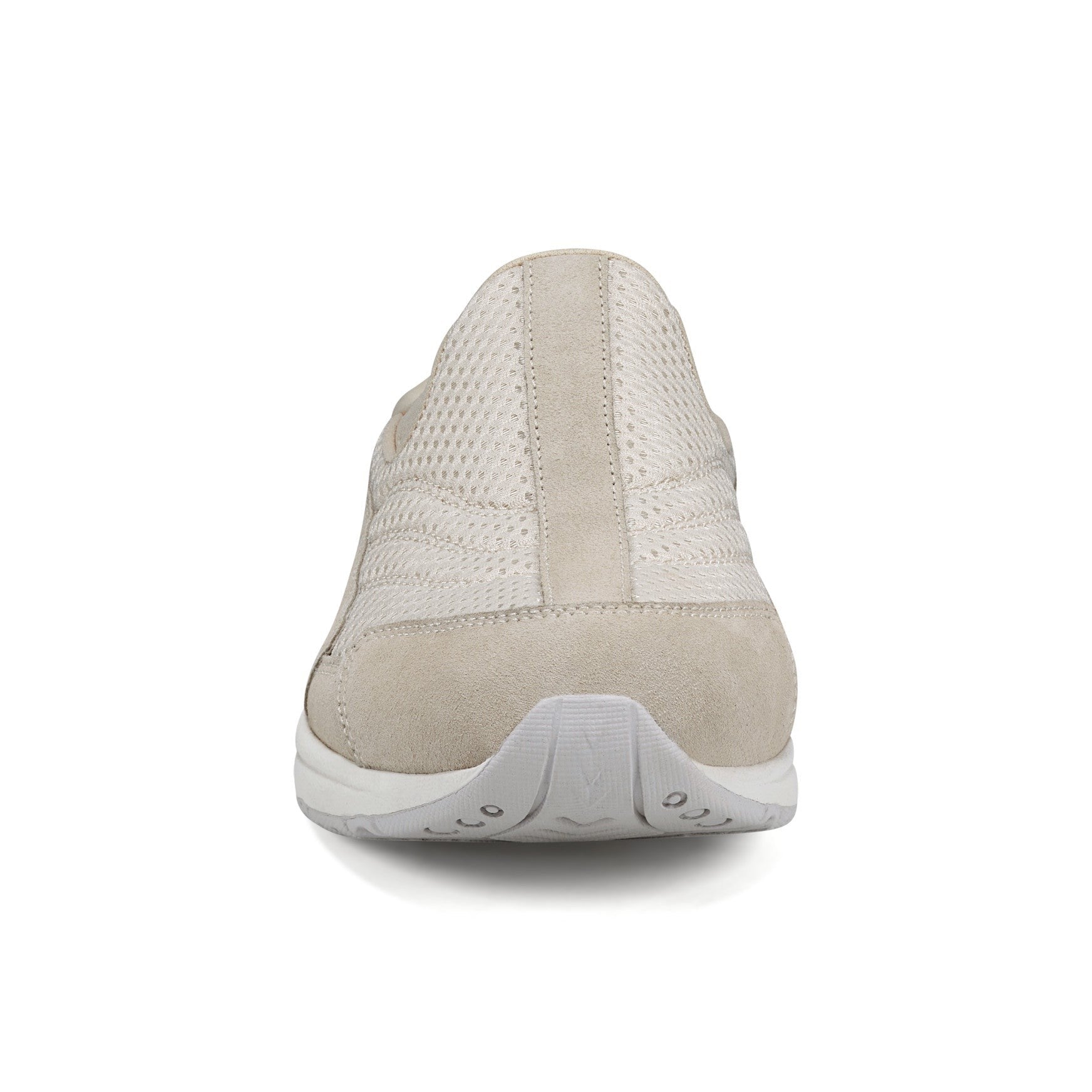 Easy Spirit Traveltime Athletic Women's Slip-On Walking Shoe - Light Natural Mesh - 3