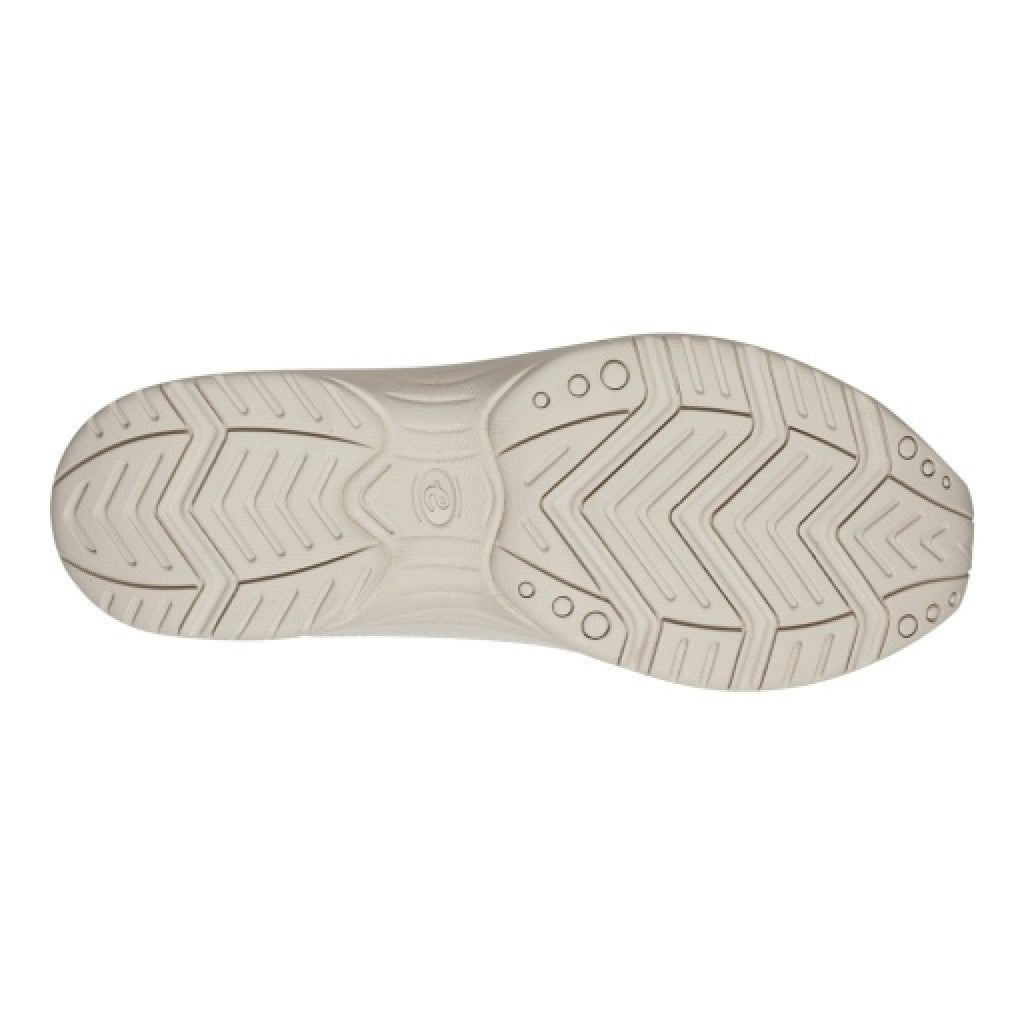 Easy Spirit Traveltime Leather Athletic Cushioned Arch Support Slip-On Women's Walking Shoe - Light Natural - 5