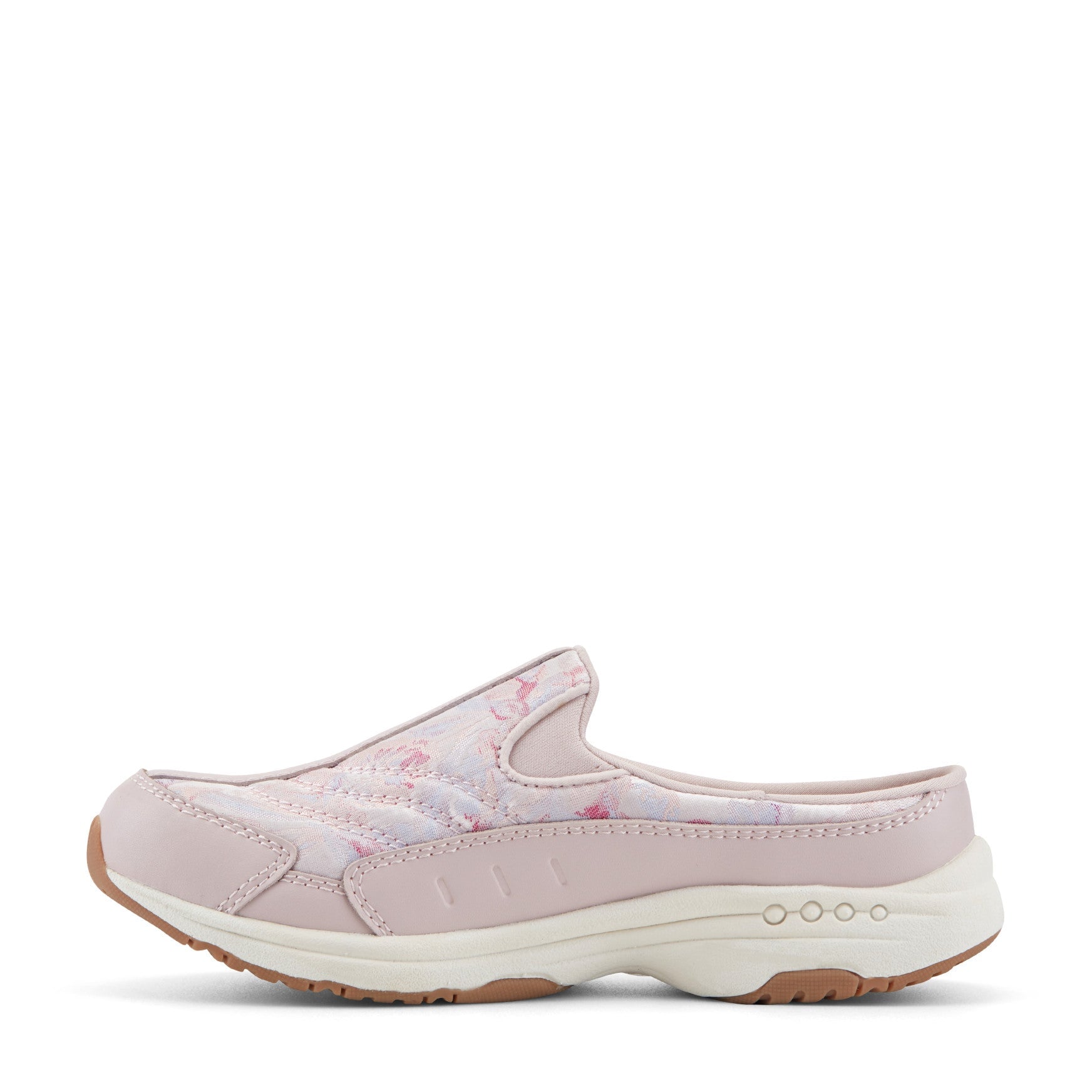Easy Spirit Traveltime Women's Light Pink Floral Clogs - Light Pink Floral - View 4