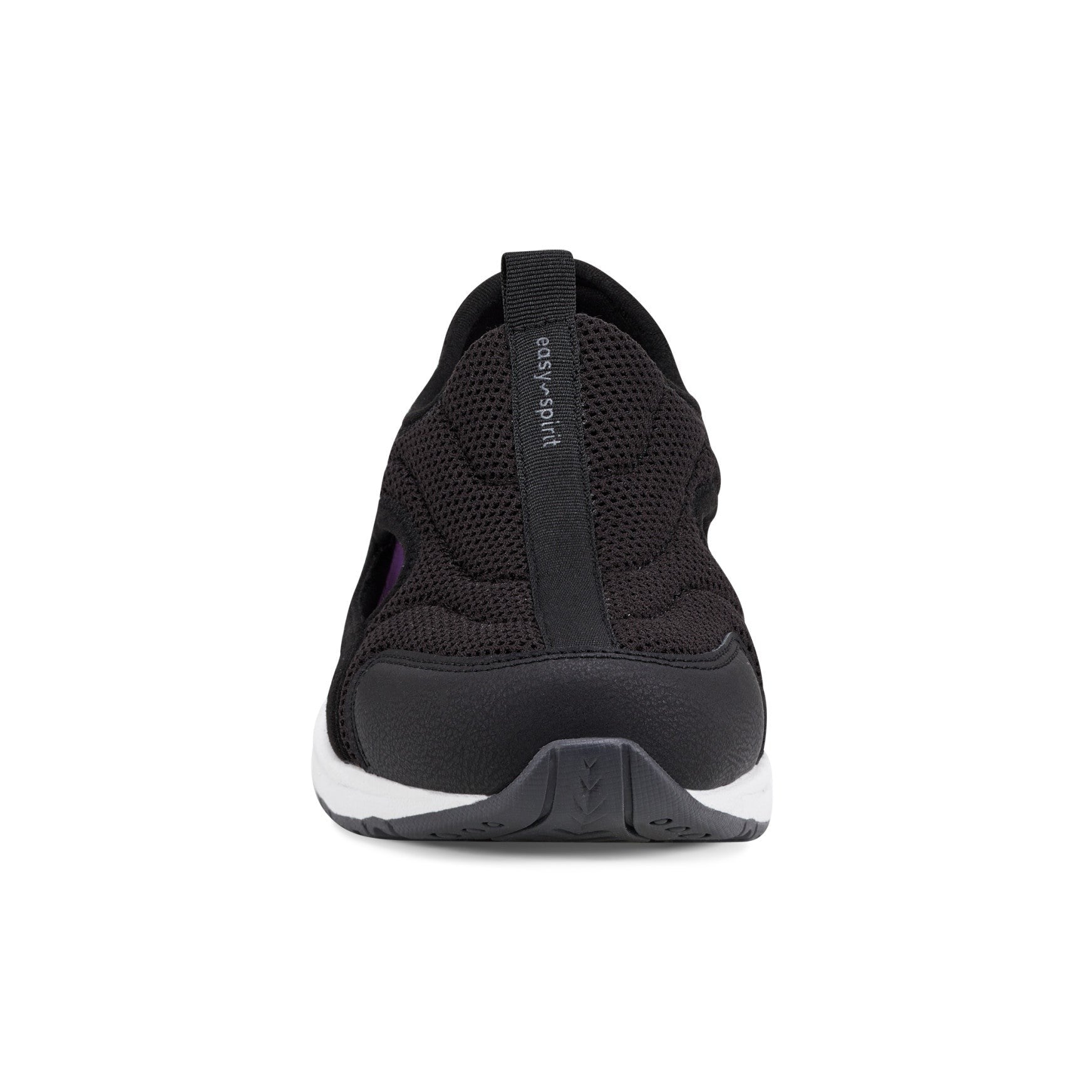 Easy Spirit Trina Cushioned Slip-On with Contoured Arch Support Women's Walking Shoe - Black - 3