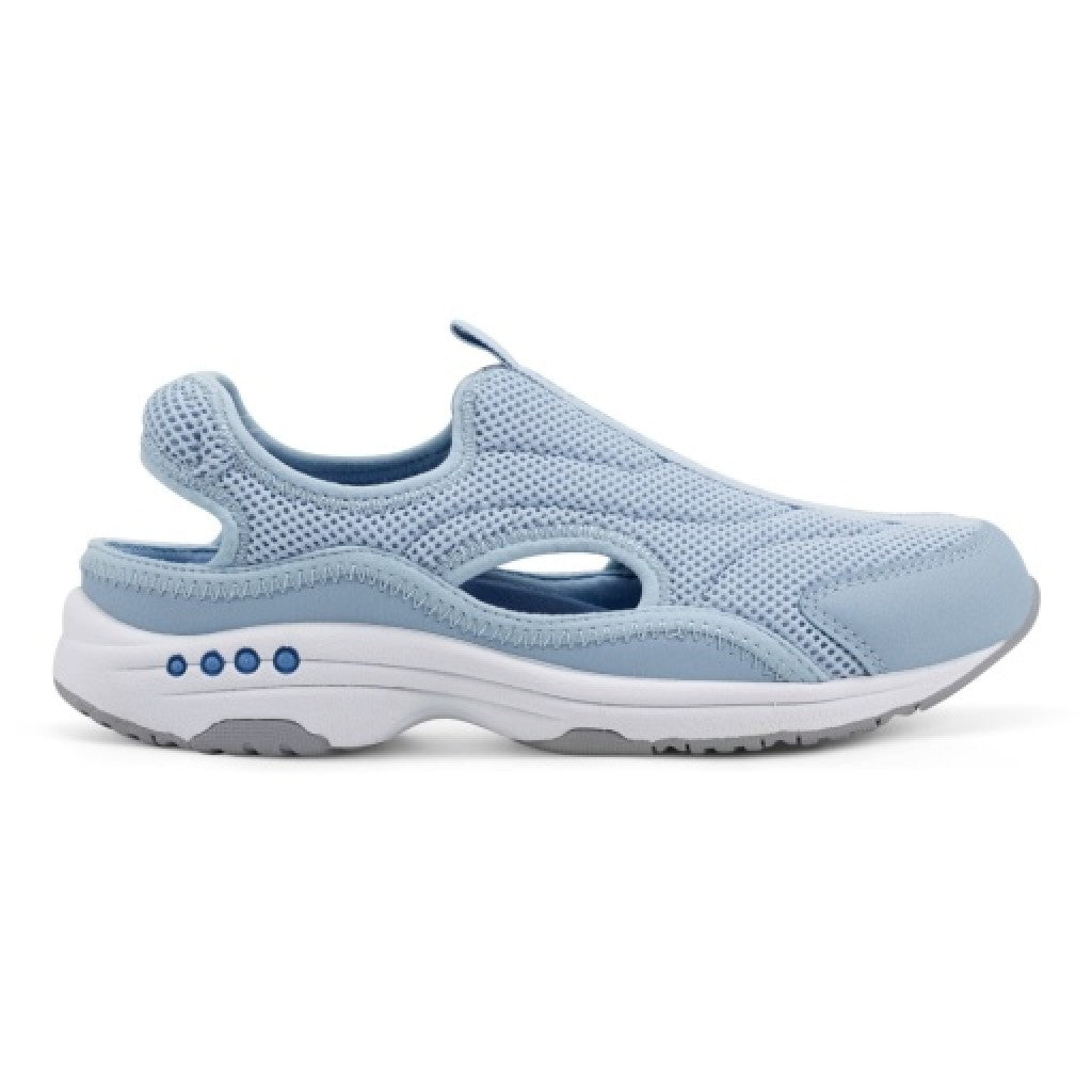 Easy Spirit Trina Cushioned Slip-On with Contoured Arch Support Women's Walking Shoe - Light Blue - 2