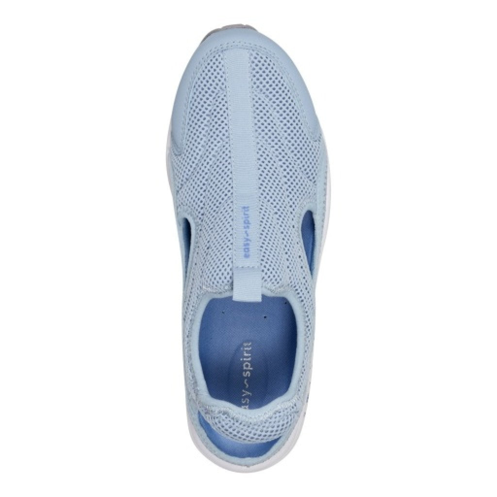 Easy Spirit Trina Cushioned Slip-On with Contoured Arch Support Women's Walking Shoe - Light Blue - 6