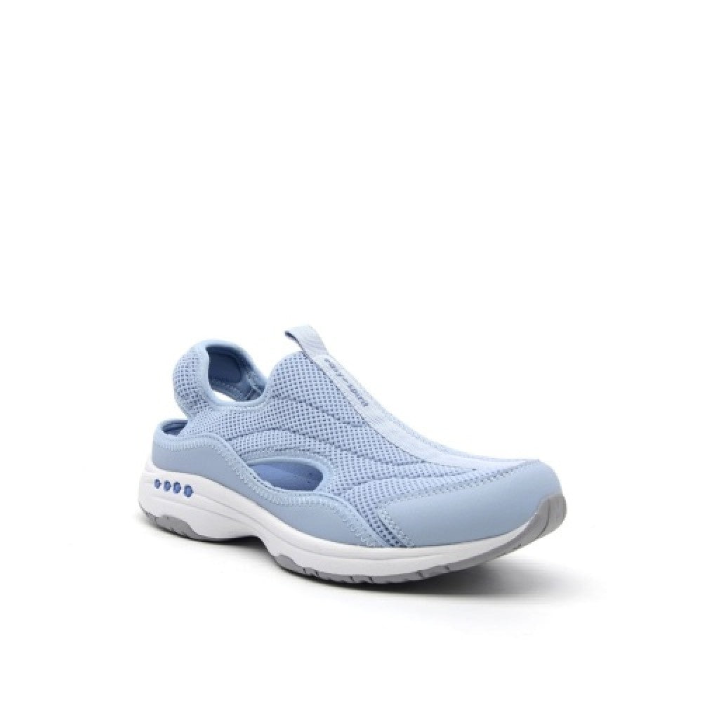 Easy Spirit Trina Cushioned Slip-On with Contoured Arch Support Women's Walking Shoe - Light Blue - 8