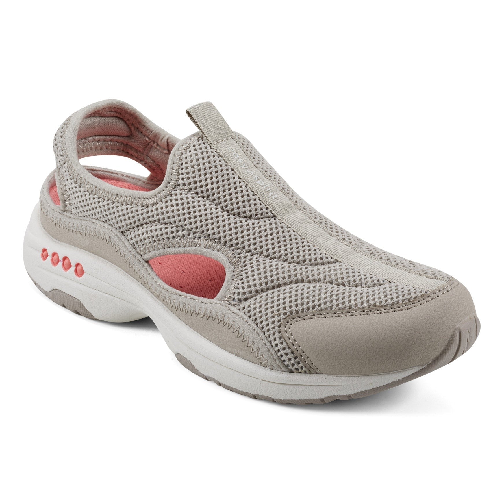 Easy Spirit Trina Cushioned Slip-On with Contoured Arch Support Women's Walking Shoe - Tan - 2