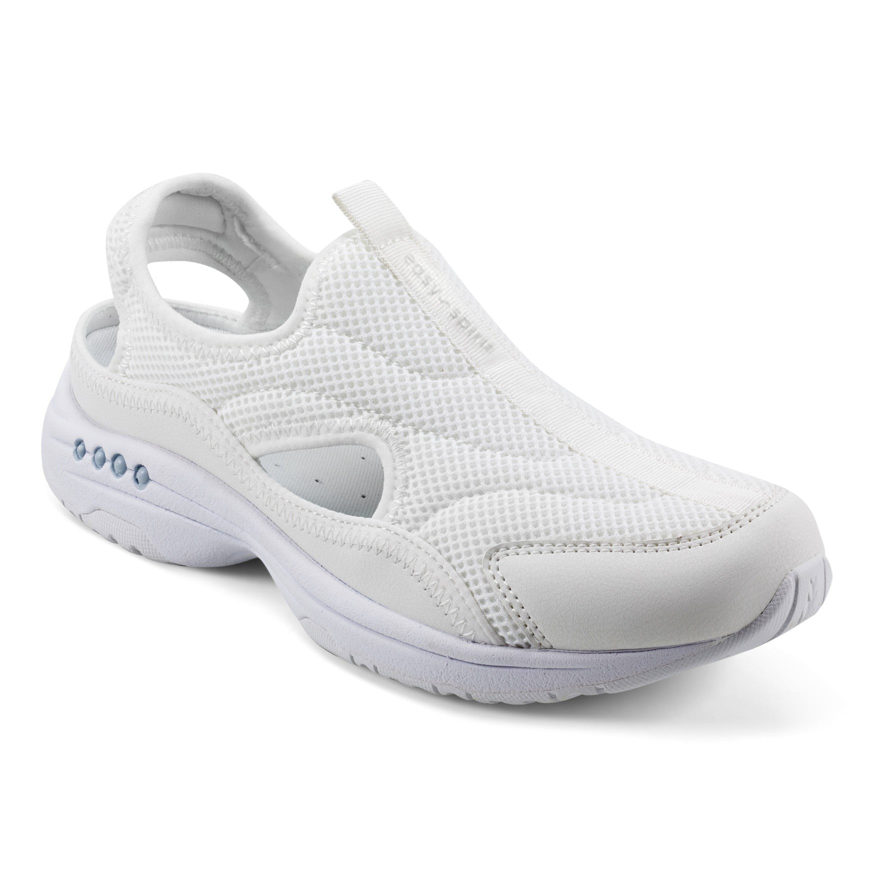 Easy Spirit Trina Cushioned Slip-On with Contoured Arch Support Women's Walking Shoe - White - 2