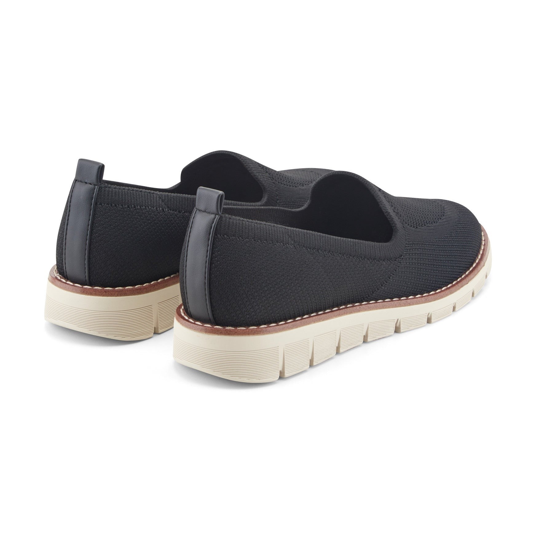 Easy Spirit Valina Cushioned Slip-On — Women's Casual Slip On - Black - 3