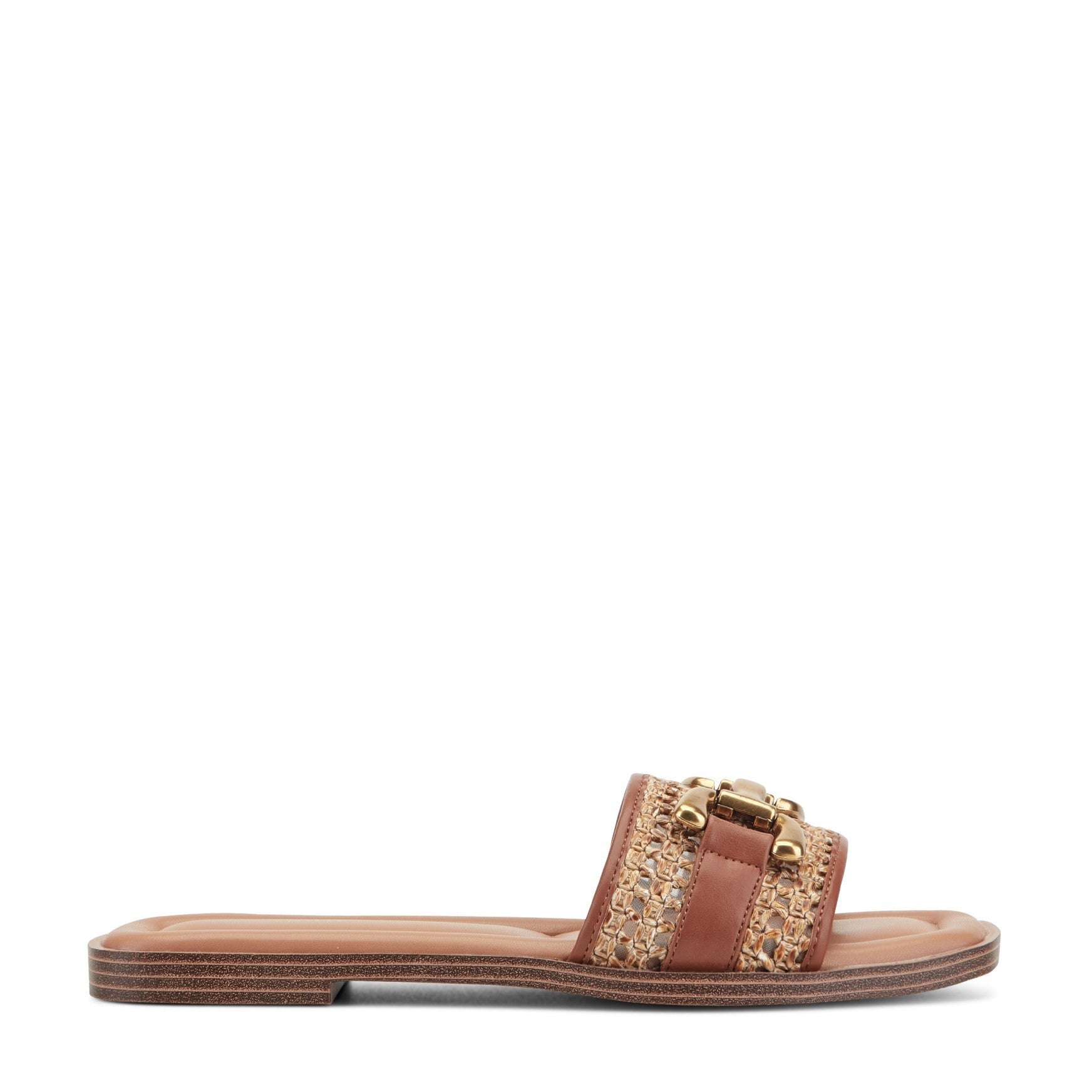 Medium Brown/raffia