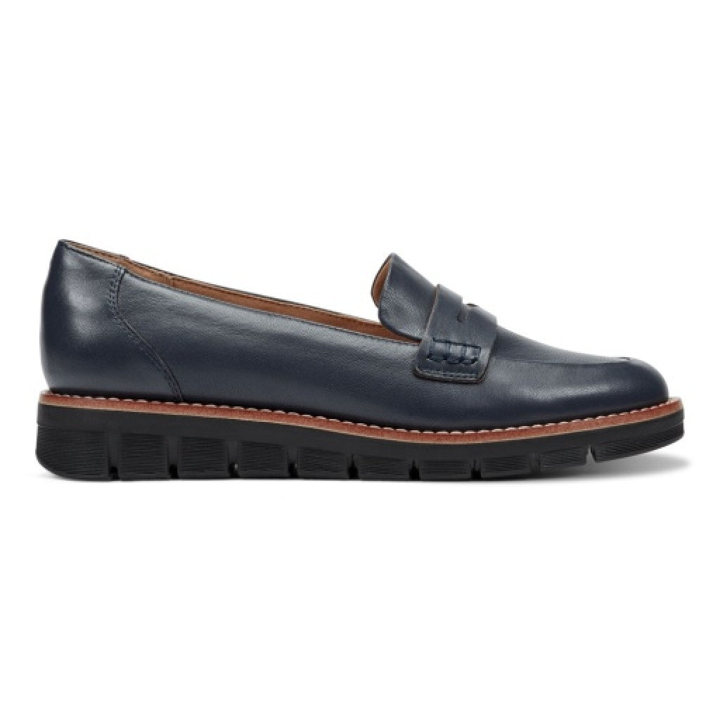 Easy Spirit Velia Cushioned Arch Support Women's Casual Slip On - Dark Blue - 2