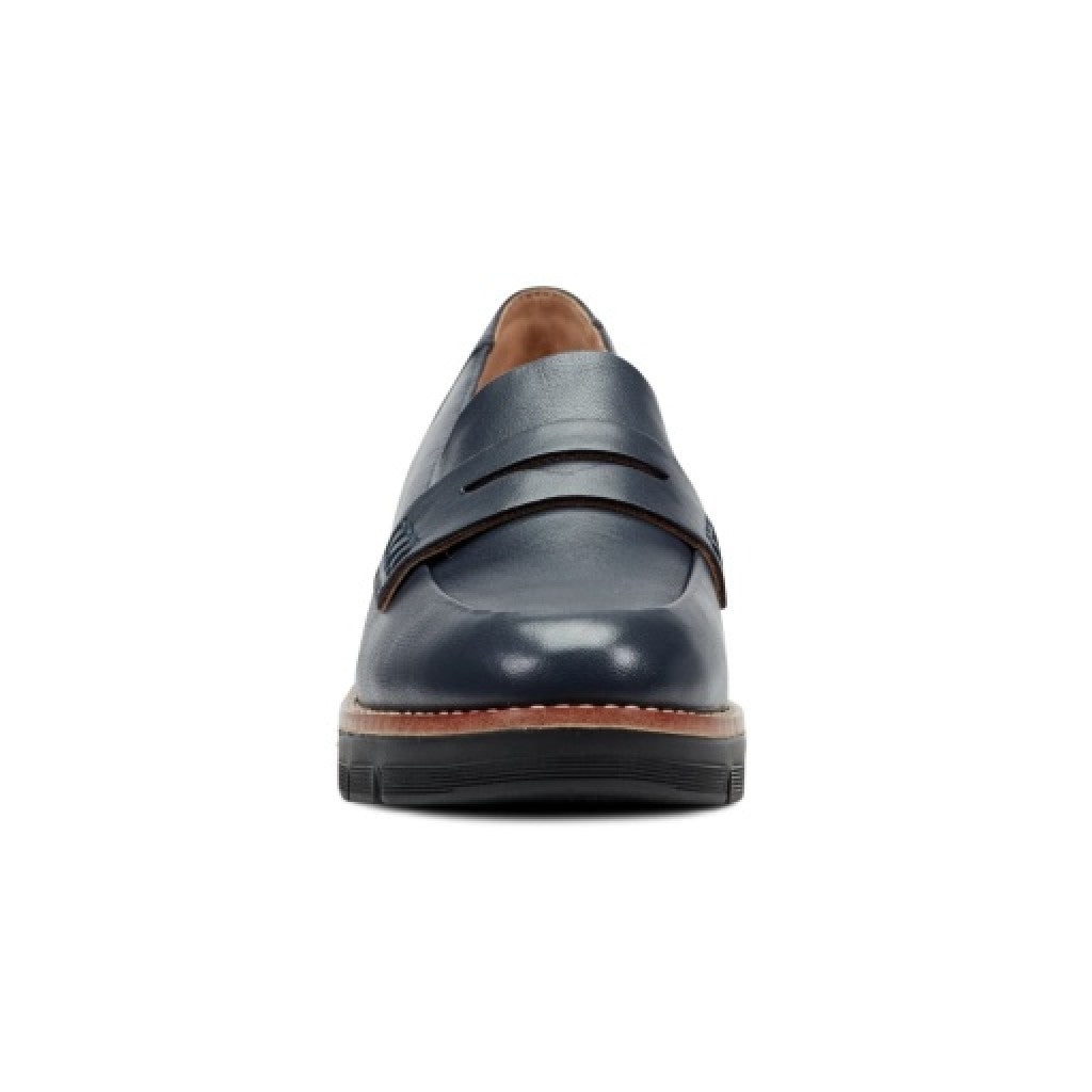 Easy Spirit Velia Cushioned Arch Support Women's Casual Slip On - Dark Blue - 3
