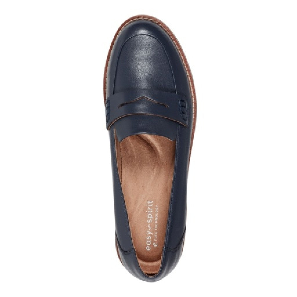 Easy Spirit Velia Cushioned Arch Support Women's Casual Slip On - Dark Blue - 6
