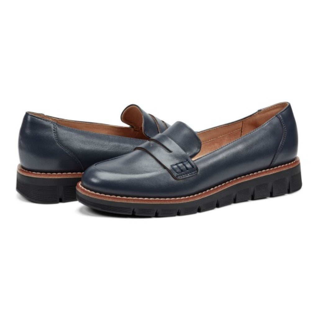 Easy Spirit Velia Cushioned Arch Support Women's Casual Slip On - Dark Blue - 7