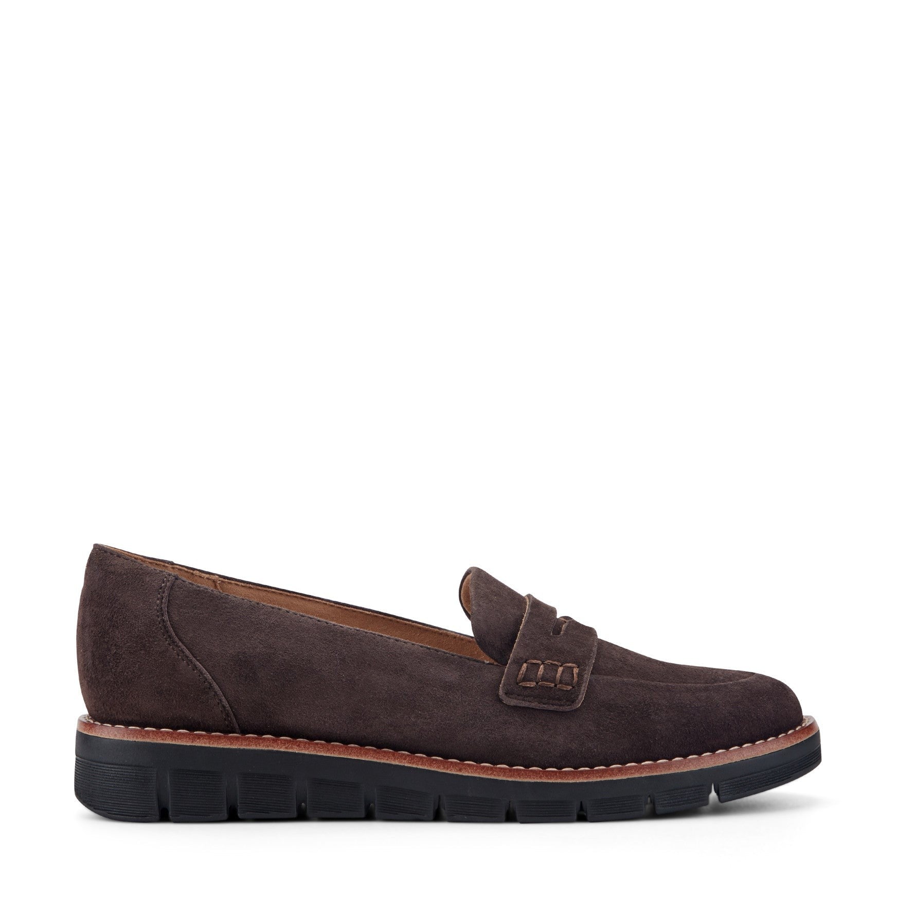 Dark Brown Suede