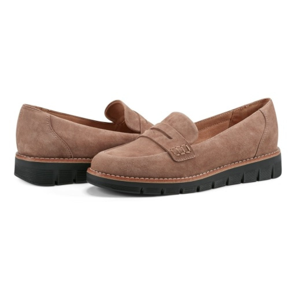 Easy Spirit Velia Cushioned Arch Support Women's Casual Slip On - Taupe - 7