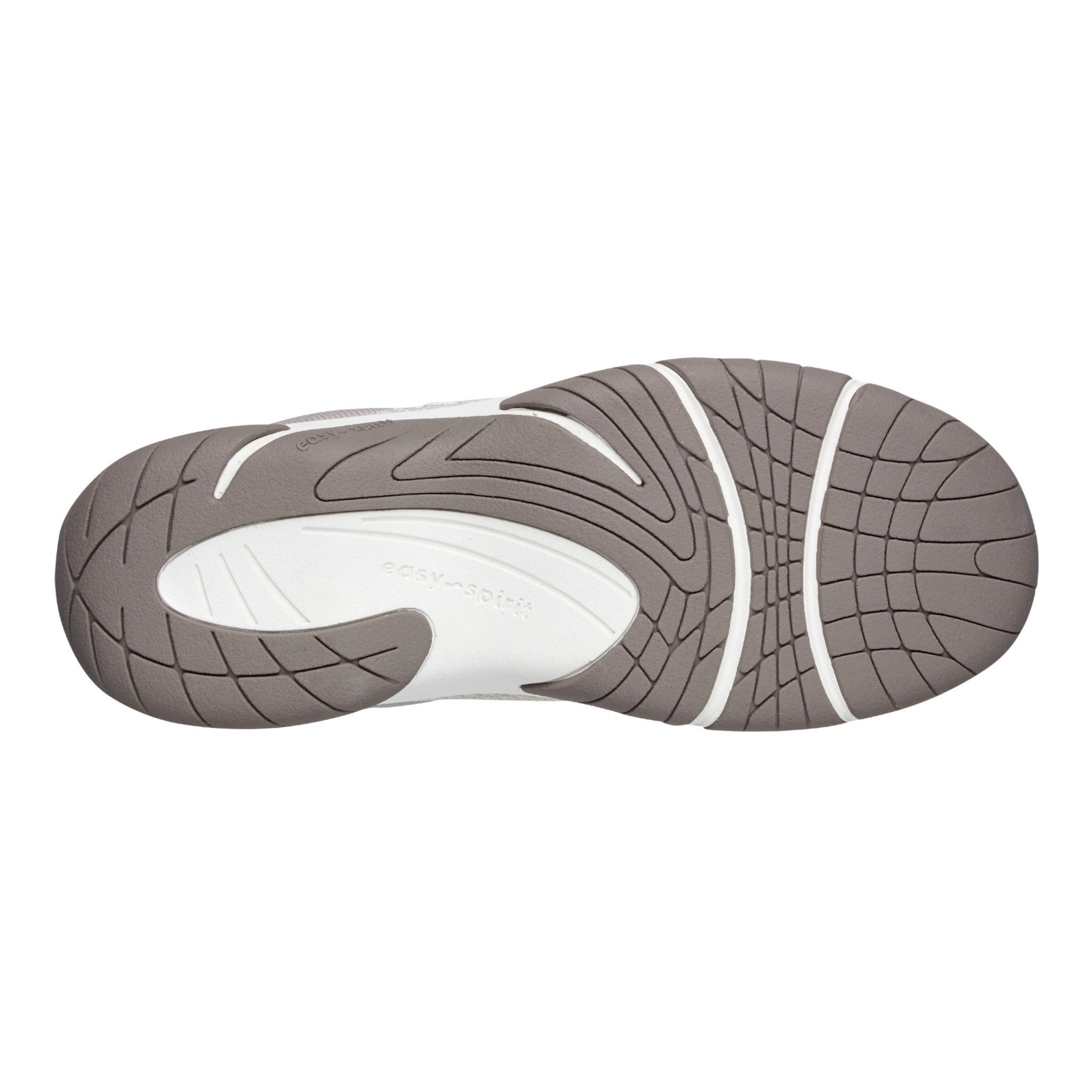 Easy Spirit Wade Mesh Athletic Cushioned Comfort Slip-On — Women's Clog - Light Taupe - 6
