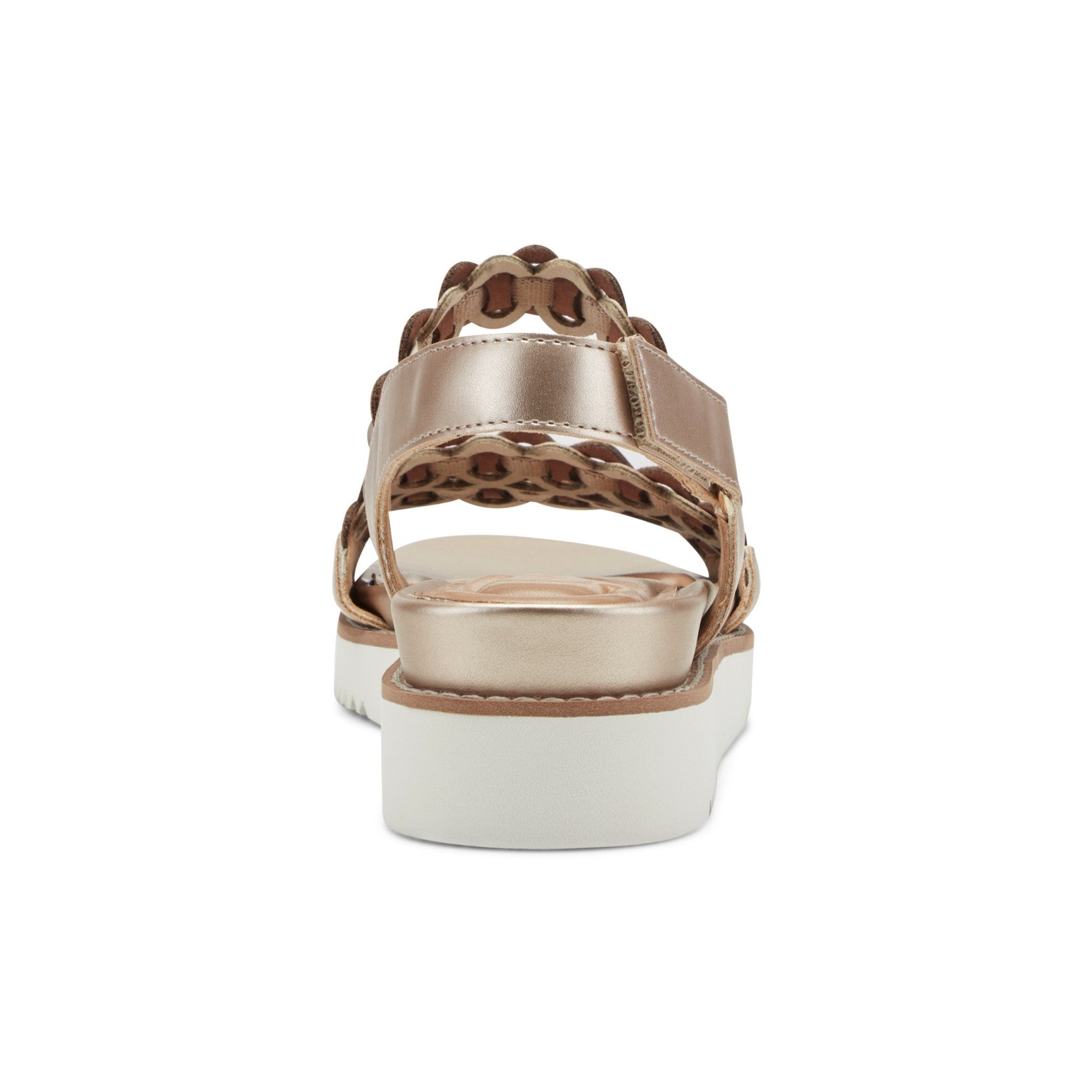 Easy Spirit Warna Cushioned Arch Support Women's Casual Sandal - Gold - 4