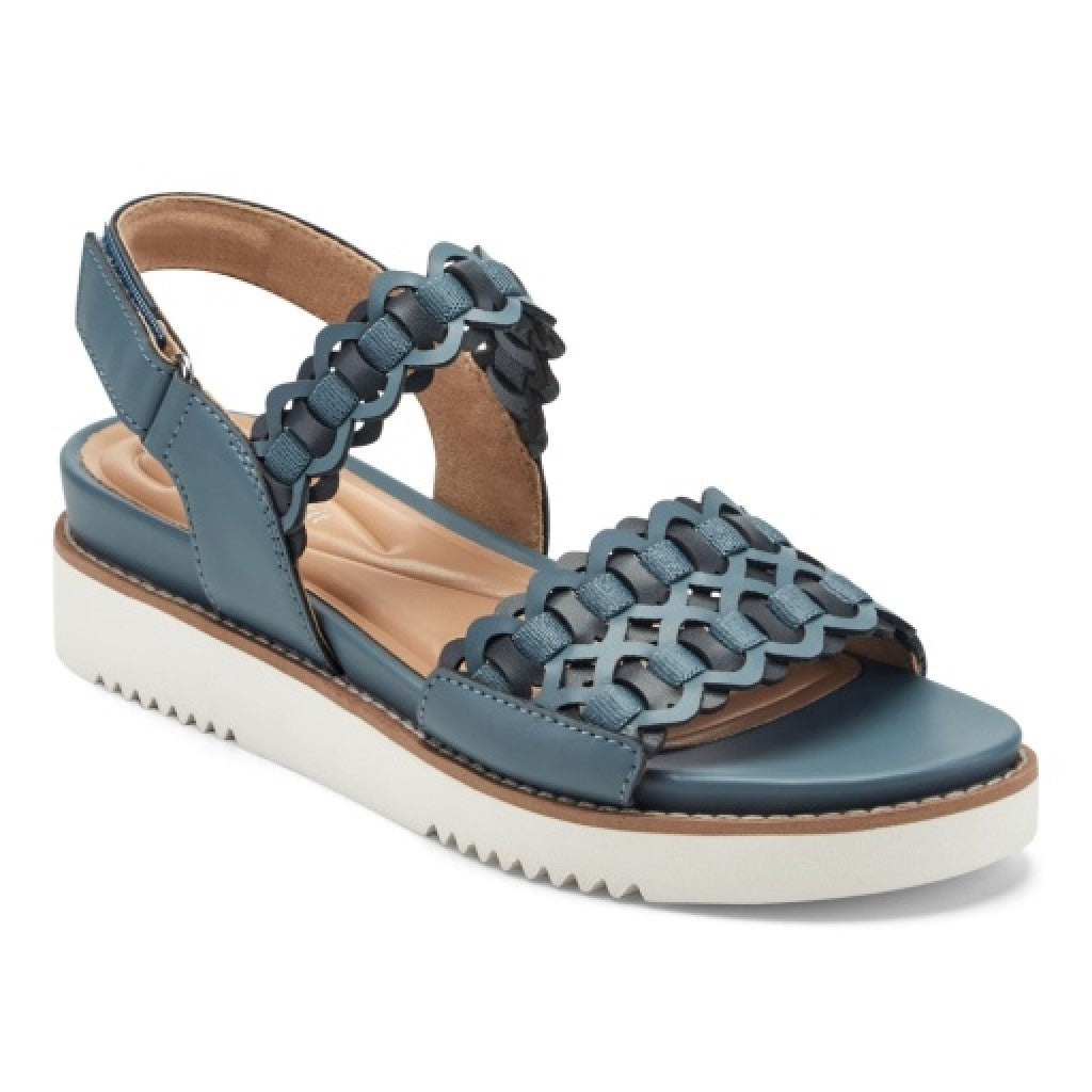 Easy Spirit Warna Cushioned Arch Support Women's Casual Sandal - Medium Blue - 1