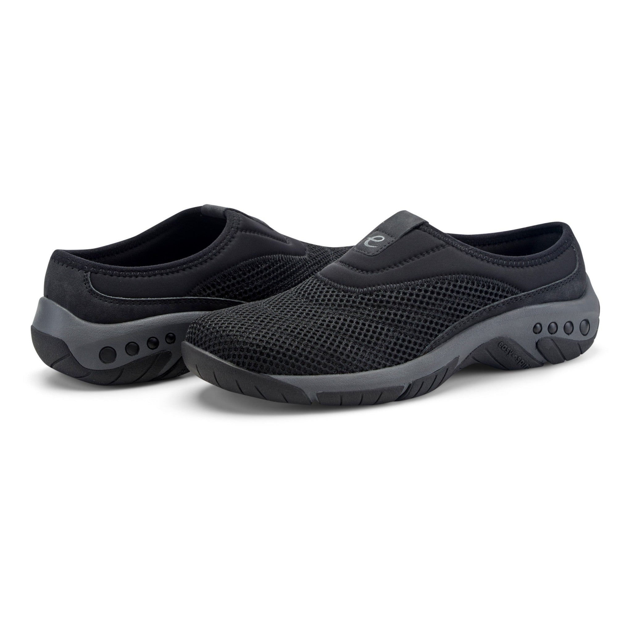 Easy Spirit Weston Mesh Athletic Cushioned Arch Support Women's Clog - Black - 7
