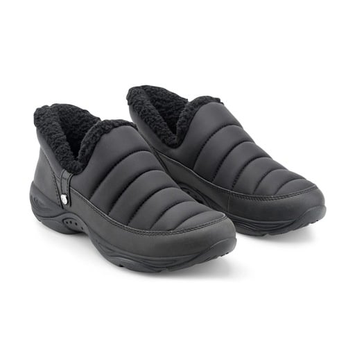 Easy Spirit Egor Women's soEASY Cozy Sneakers - Black - View 2