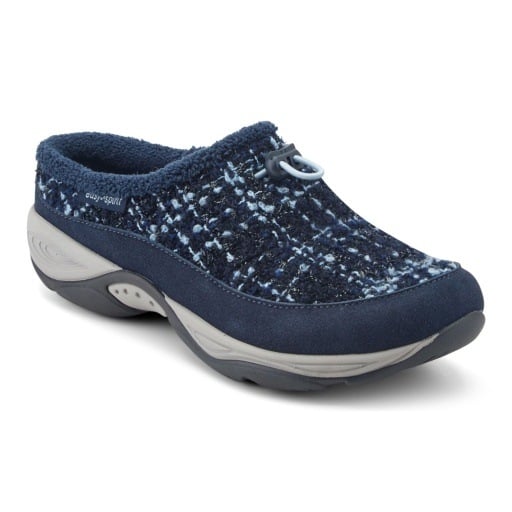Easy Spirit Enola Women's Cozy Slip-On Clogs - Dark Blue - View 1
