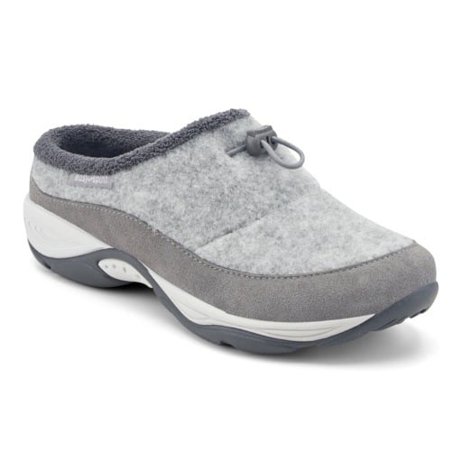 Easy Spirit Enola Women's Cozy Slip-On Clogs - Medium Gray - View 1