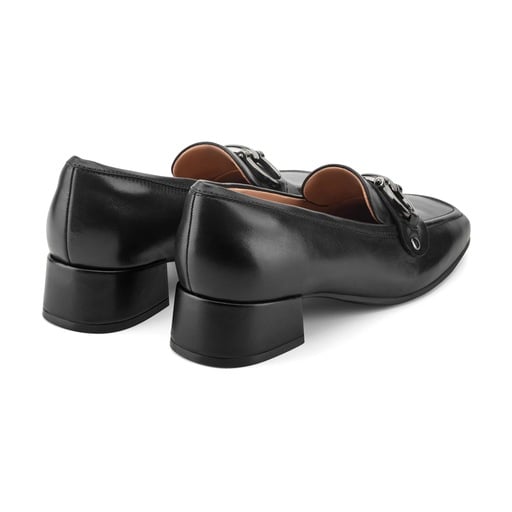 Easy Spirit Falyn Women's Horsebit Loafers - Black - View 3
