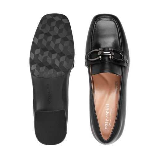 Easy Spirit Falyn Women's Horsebit Loafers - Black - View 5