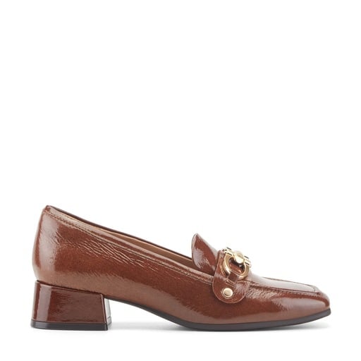 Easy Spirit Falyn Women's Horsebit Loafers - Medium Brown - View 1