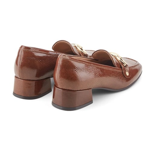 Easy Spirit Falyn Women's Horsebit Loafers - Medium Brown - View 3
