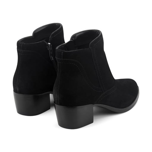 Easy Spirit Haya Women's Western Ankle Booties - Black - View 3