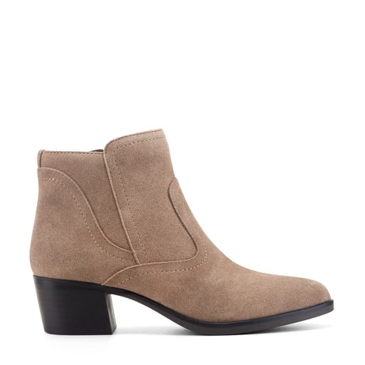 Easy Spirit Haya Women's Western Ankle Booties - Taupe - View 1