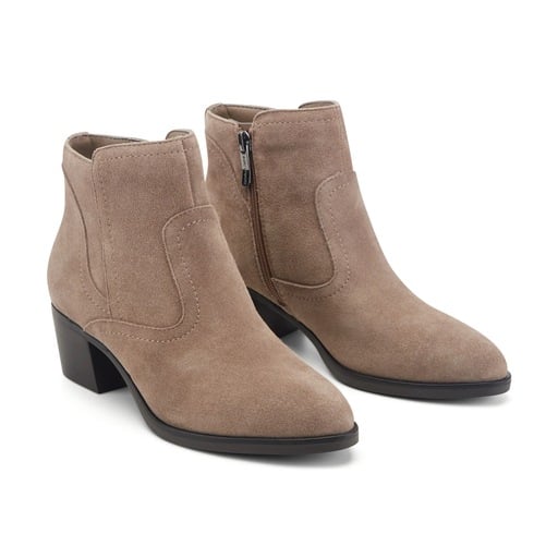 Easy Spirit Haya Women's Western Ankle Booties - Taupe - View 2