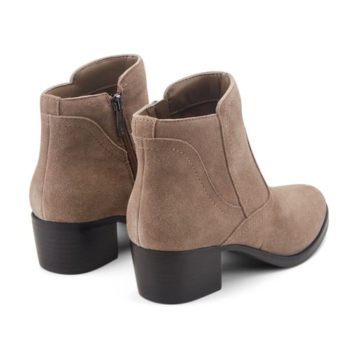 Easy Spirit Haya Women's Western Ankle Booties - Taupe - View 3